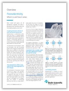 What Is Piezoelectricity | Overview | Biolin Scientific